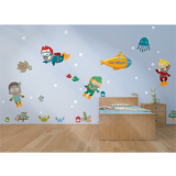 adesivos de parede quarto infantil Maranhão
