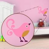 comprar adesivo de parede infantil feminino Teresina