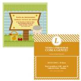 convite infantil personalizado Santa Catarina