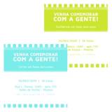 convites de aniversário simples Rio de Janeiro